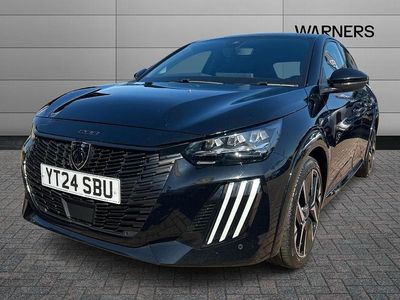Used Peugeot 208 GT 99 HP (72 kW) 2024 Black Hatchback