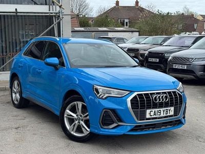 Used Audi Q3 S-Line 150 HP (110 kW) 2019 Blue SUV