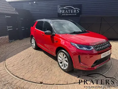 Begagnad Land Rover Discovery Sport SE Dynamic 2019 Röd SUV