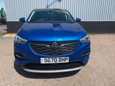 Used Vauxhall Grandland X Elite 128 HP (94 kW) 2020 Blue SUV