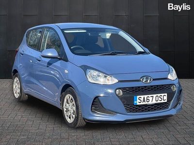 Used Hyundai i10 SE 66 HP (48 kW) 2017 Blue Hatchback