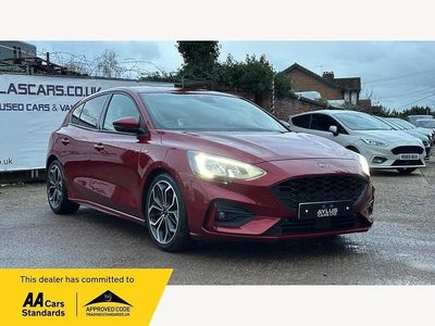 Red Used 2019 Ford Focus ST-Line X Hatchback | £11,490 (Fair price)
