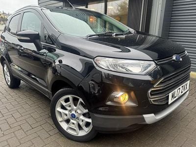 Used Ford Ecosport Titanium 125 HP (91 kW) 2017 Black SUV