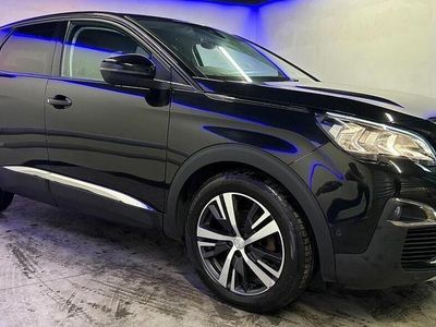Black Used 2017 Peugeot 3008 Allure Hatchback | £7,450 (Expensive)
