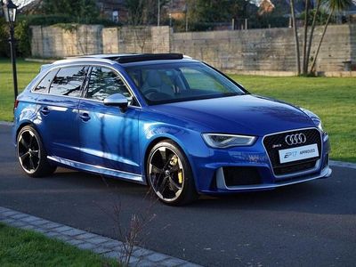 Used Audi RS3 Comfort 2015 Blue Sedan
