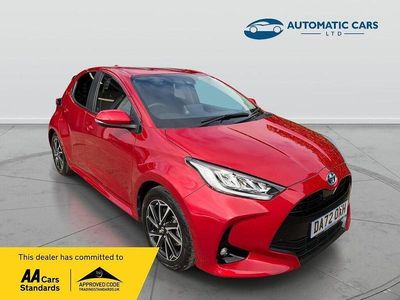 Used Toyota Yaris Hybrid Design 116 HP (85 kW) 2022 Red Hatchback