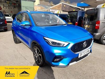 Used MG ZS Exclusive 111 HP (81 kW) 2023 Blue SUV