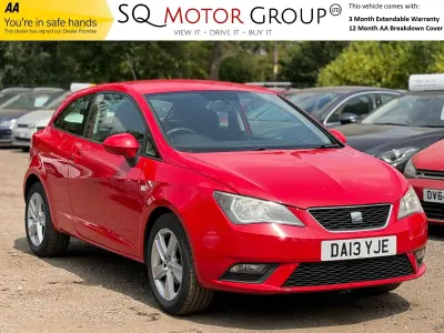 Used Seat Ibiza Sport 85 HP (62 kW) 2013 Red Hatchback