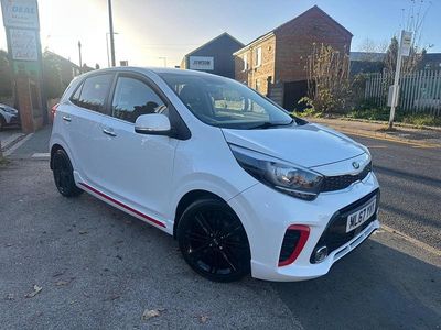 Used Kia Picanto GT-Line S 83 HP (61 kW) 2017 White Hatchback