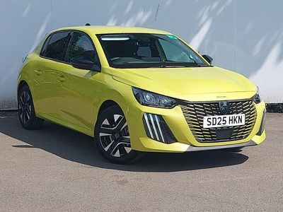 Used Peugeot 208 Allure 101 HP (74 kW) 2025 Yellow Hatchback