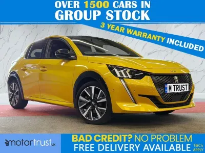 Used Peugeot 208 GTi 130 HP (95 kW) 2021 Yellow Hatchback