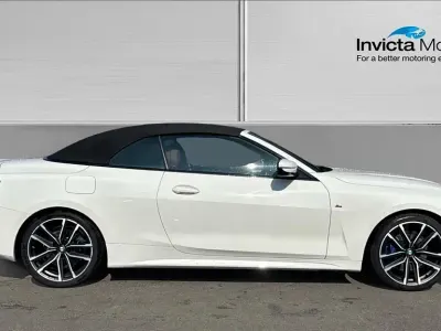 Used BMW 420 M Sport 184 HP (135 kW) 2021 White Cabriolet