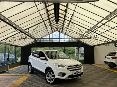 Used Ford Kuga Titanium 120 HP (88 kW) 2019 White SUV