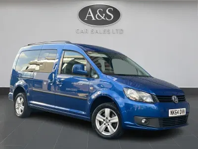 Used VW Caddy Maxi Life 102 HP (75 kW) 2015 Blue MPV