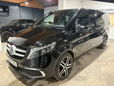Used Mercedes V220 163 HP (119 kW) 2022 Black MPV