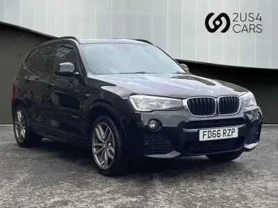 Used BMW X3 M Sport 190 HP (139 kW) 2016 Black SUV