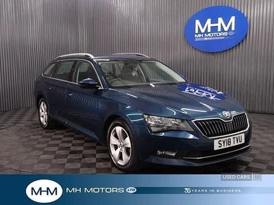 Gebraucht Skoda Superb SE 120 PS (88 kW) 2018 Blau Kombi