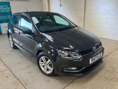 Begagnad VW Polo Edition 90 HK (66 kW) 2017 Grå Halvkombi