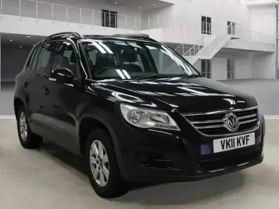 Używany VW Tiguan S 2011 Czarny SUV