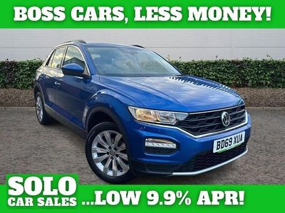 Used VW T-Roc SE 150 HP (110 kW) 2019 Blue SUV