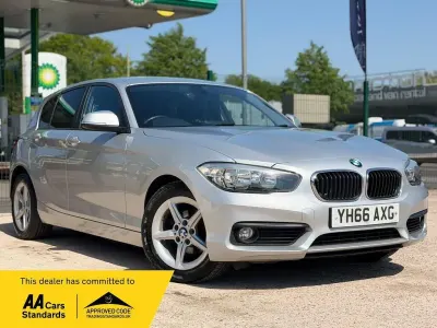 Used BMW 116 Efficient Dynamics 116 HP (85 kW) 2016 Silver Hatchback