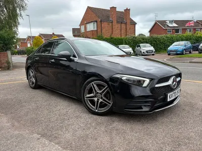 Used Mercedes A200 AMG Line Premium Plus 150 HP (110 kW) 2020 Black Sedan