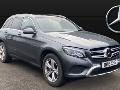 Selenite grey metallic Used 2018 Mercedes GLC250 Premium SUV | £19,731 (Good price)