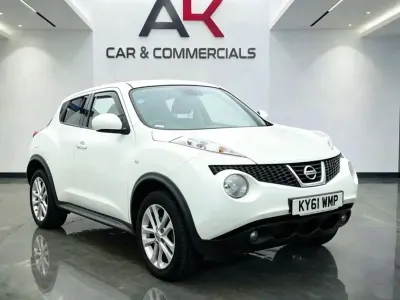 Used Nissan Juke Tekna 110 HP (80 kW) 2011 White SUV