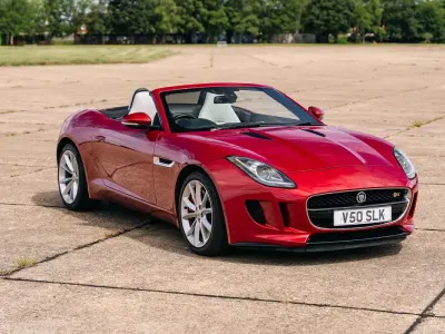 Used Jaguar F-Type S 2013 Red Cabriolet