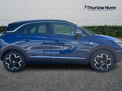 Used Vauxhall Crossland Ultimate 130 HP (95 kW) 2022 Blue SUV