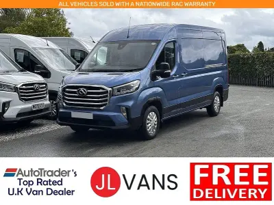 Used Maxus V90 163 HP (119 kW) 2023 Blue Van