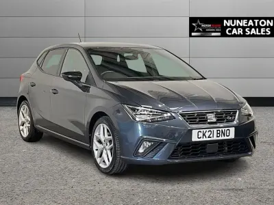 Usado Seat Ibiza FR 110 HP (80 kW) 2021 Cinzento Citadino