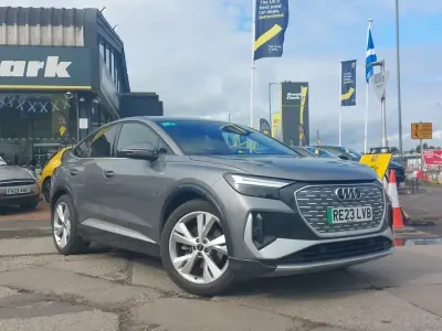 Used Audi Q4 e-tron S-Line 125 kW (170 HP) 2023 Grey SUV
