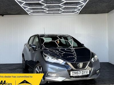 Used Nissan Micra Acenta 90 HP (66 kW) 2017 Grey Hatchback