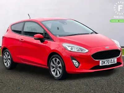 Used Ford Fiesta Trend 75 HP (55 kW) 2020 Red Hatchback