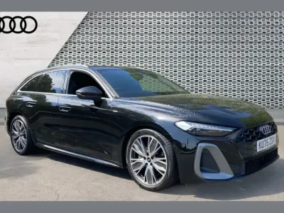 Used Audi A5 S-Line 200 HP (147 kW) 2025 Black Estate