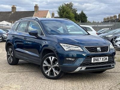 Used Seat Ateca Ecomotive 115 HP (84 kW) 2017 Blue SUV