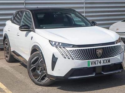 Used Peugeot e-3008 GT 156 kW (213 HP) 2024 White SUV