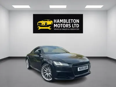 Usado Audi TT S-Line 184 CV (135 kW) 2016 Negro Coupe