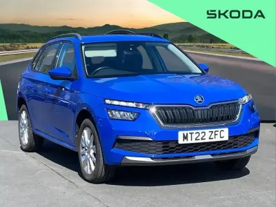 Gebraucht Skoda Kamiq SE 110 PS (80 kW) 2022 Blau SUV