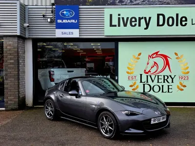 Usado Mazda MX5 Inclusive 132 HP (97 kW) 2019 Cinzento Cabrios