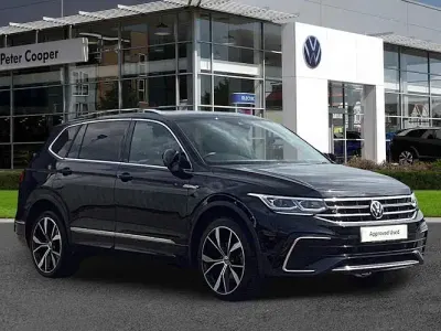 Used VW Tiguan Allspace R-line 150 HP (110 kW) 2023 Black SUV