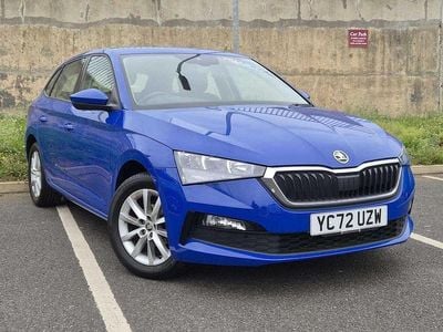 Used Skoda Scala SE 70 HP (51 kW) 2022 Blue Hatchback