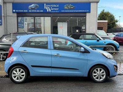 Used Kia Picanto 84 HP (61 kW) 2012 Blue Hatchback