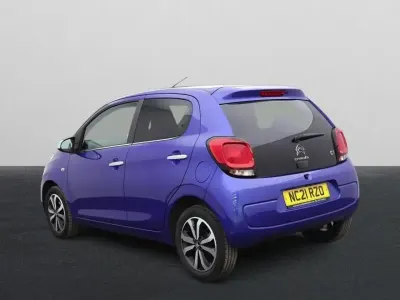 Used Citroën C1 Shine 71 HP (52 kW) 2021 Blue Hatchback