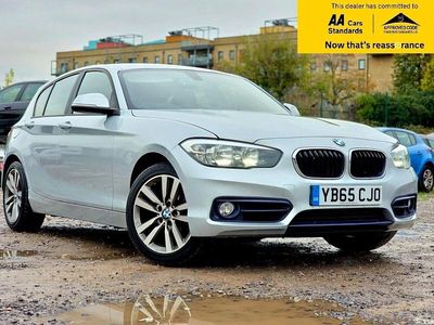 Used BMW 118 Sport Line 150 HP (110 kW) 2015 Silver Hatchback