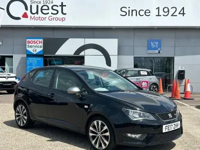 Used Seat Ibiza FR 110 HP (80 kW) 2017 Black Hatchback