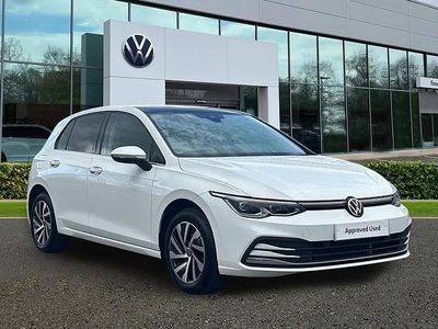 Used VW Golf VIII Style 200 HP (147 kW) 2021 White Hatchback