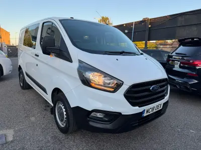 Used Ford Transit Custom 105 HP (77 kW) 2018 White Van