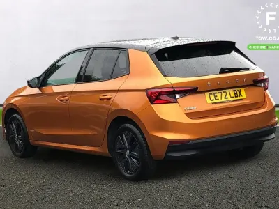 Used Skoda Fabia Colour Edition 2022 Orange Hatchback